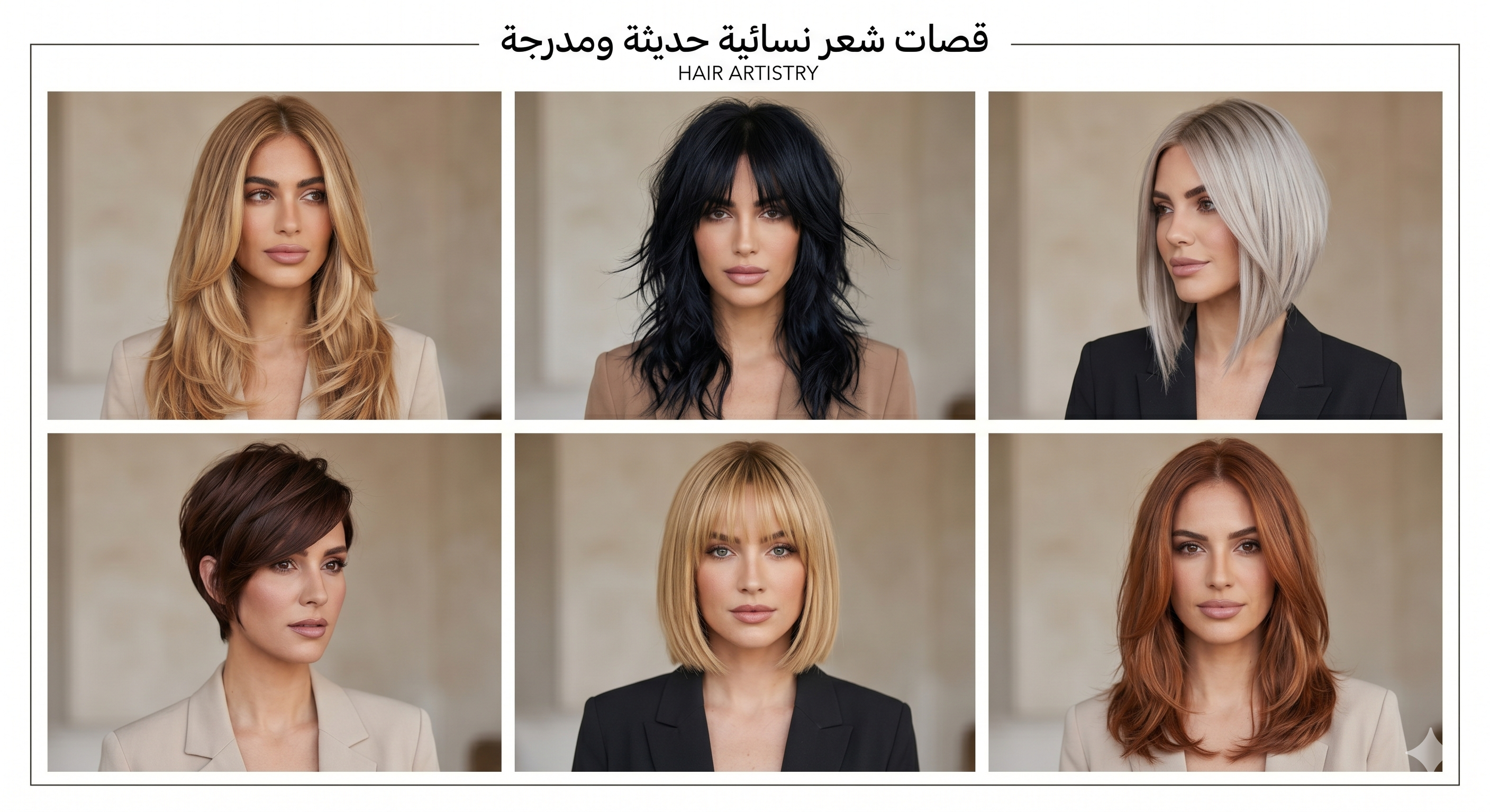 دورة قصات الشعر الاحترافية